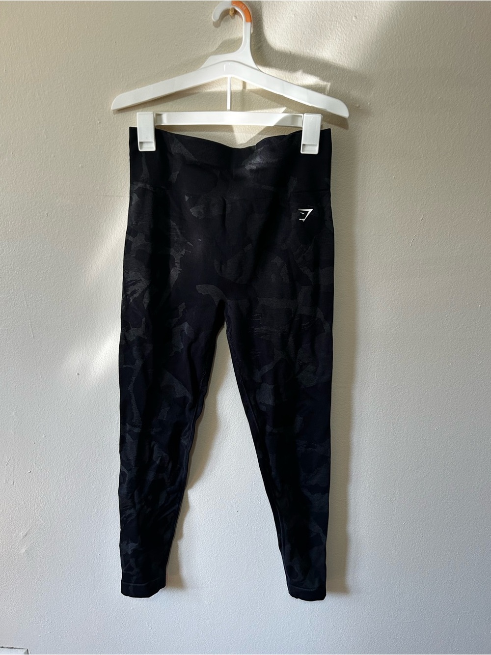 Gymshark Black Subtle Camo High-Rise Leggings